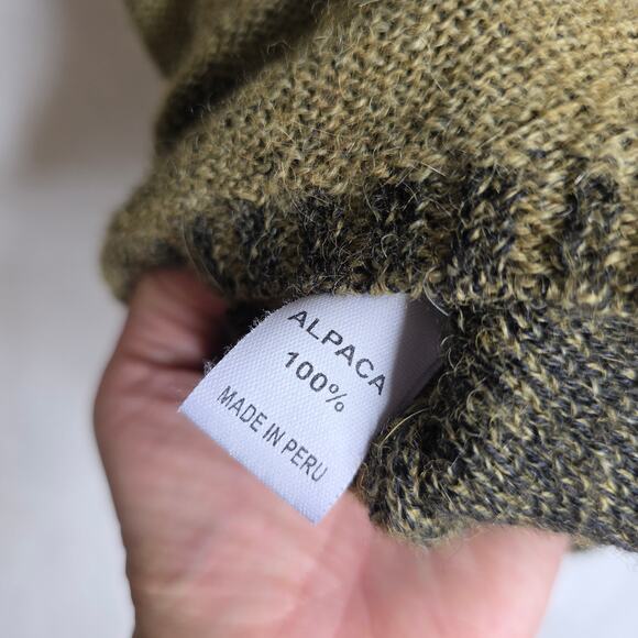 Caamano Embrae Brown 100% Alpaca Sm W Zip Cardigan. Super soft Luxury UniqueRare - Picture 4 of 14